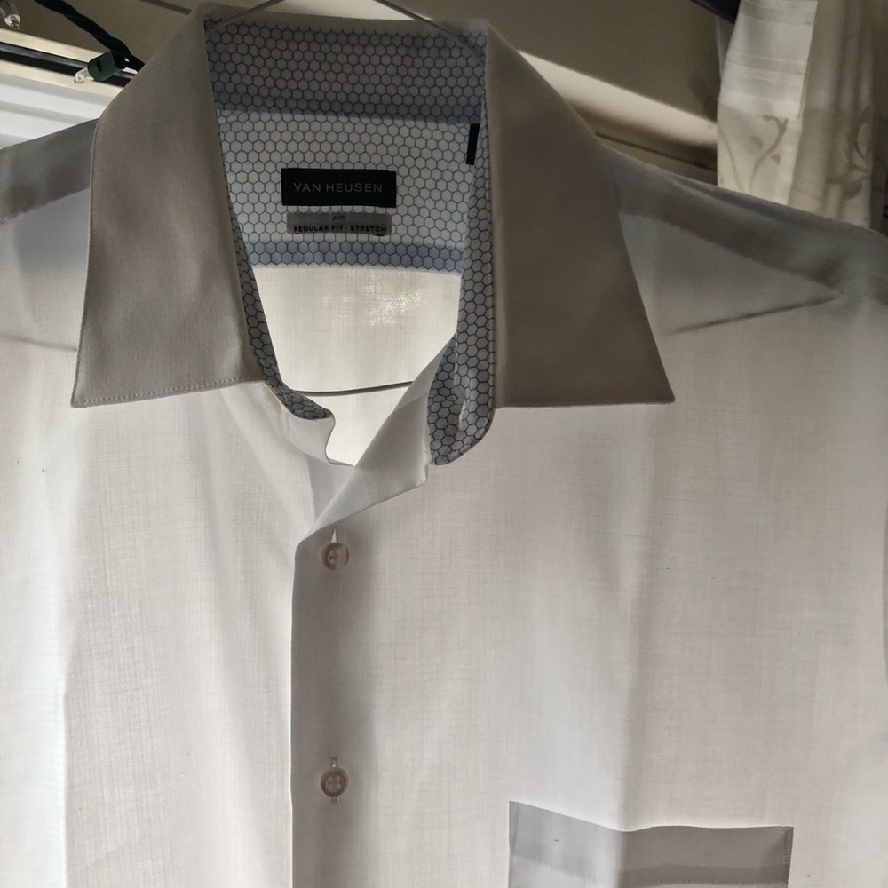 Van Heusen white dress button down